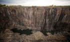 Victoria Falls dries to a trickle after worst drought in a century