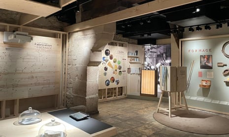 The newly-opened Musée du Fromage in Paris. France has 56 official cheese appellations, and the french as estimated to eat 20kg to 27kg of it a year.