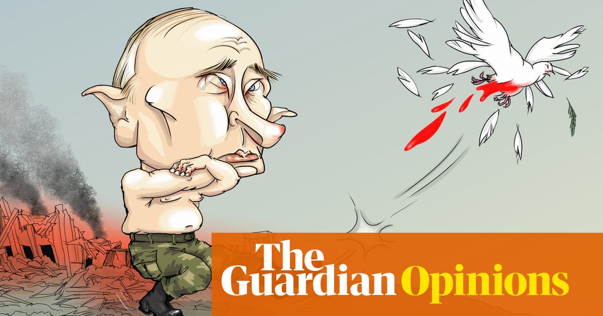 Nicola Jennings on Vladimir Putin’s approach to peace – cartoon