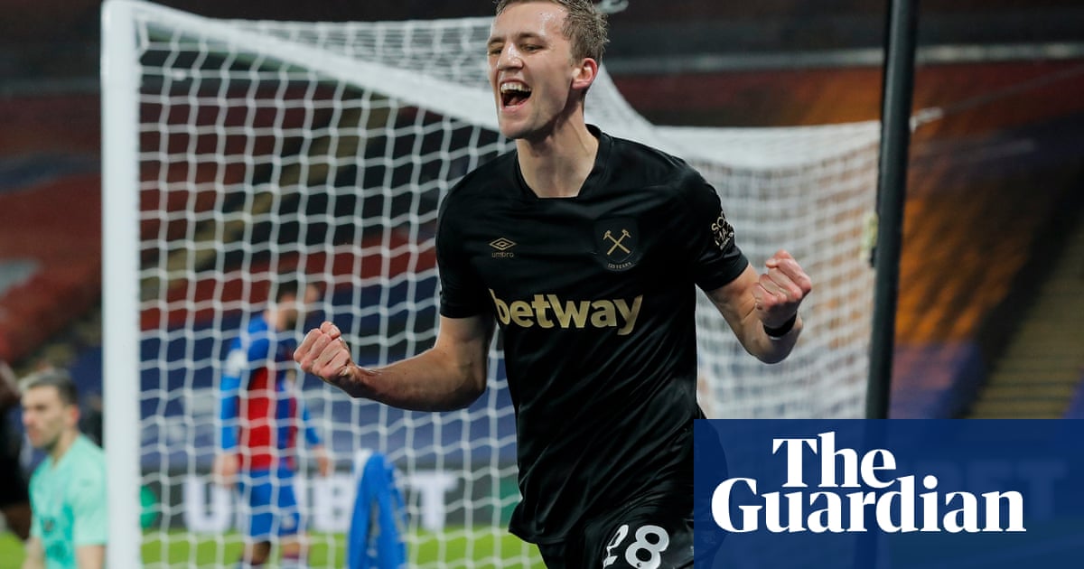 Tomas Soucek double sends West Ham fourth with win over Crystal Palace
