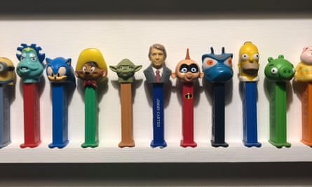 From Max Porter’s Pez collection.