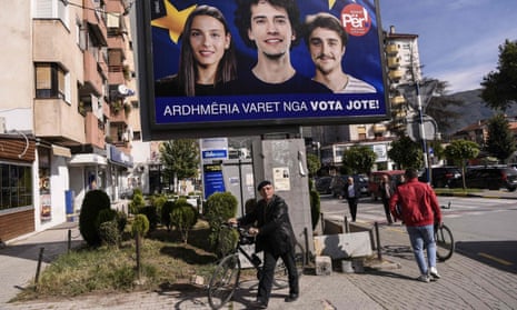 A billboard in Macedonia