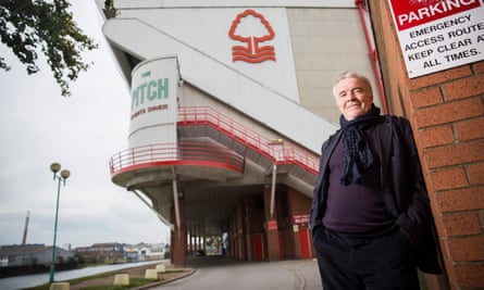 John Robertson pictured in October 2015 outside the City Ground.
