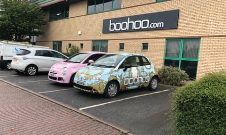 Boohoo Leicester office.