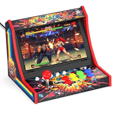 Mini Arcade Pro – Retro Game Cabinet Compatible with Nintendo Switch, Nintendo Switch 2, Nintendo Switch OLED