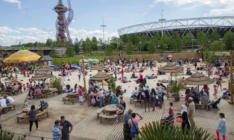 The Queen Elizabeth Olympic Park in east London