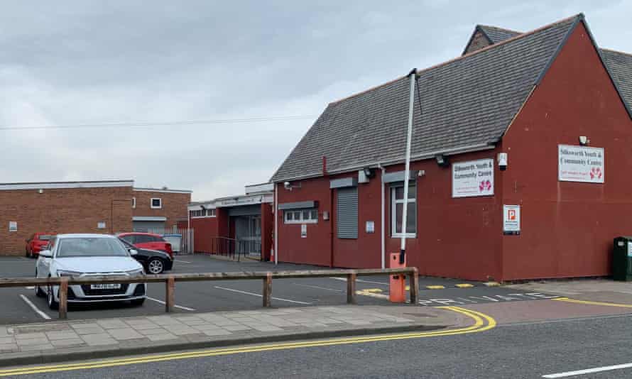 The car park at Silksworth Youth and Community Centre in Sunderland.
