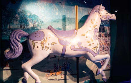 Racing pedigree … a carousel horse from Mary Poppins.