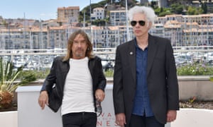 Iggy Pop and director Jim Jarmusch in Cannes.