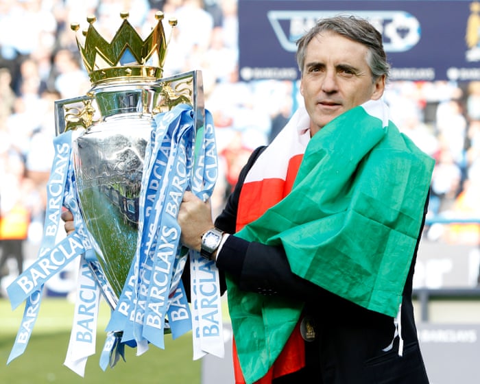 Mancini refers to ‘double’ Manchester City contract and says it ‘isn’t my problem’