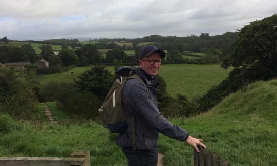Piers Torday walking in Cumbria