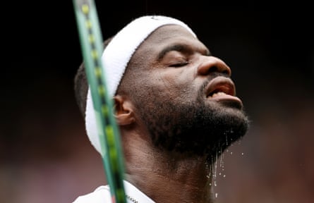 Frances Tiafoe at Wimbledon in 2025