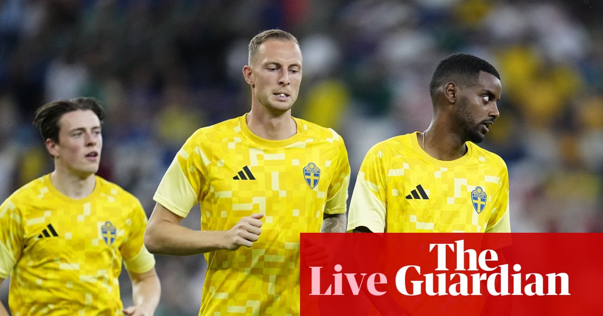 Sweden v Tunisia: World Cup 2026 – live
