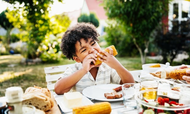 Eat the corn, but save the cob for stock.