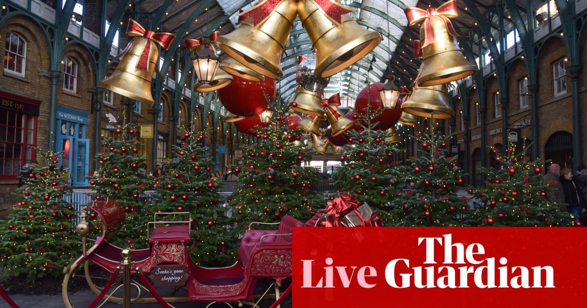 UK retailers hope for Black Friday boost after Storm Bert hit November sales - business live