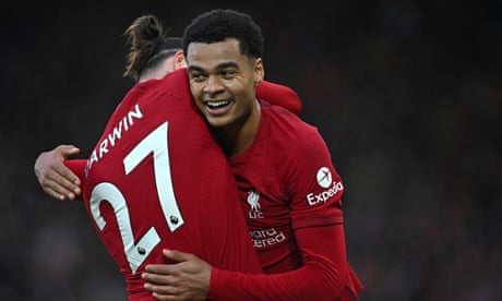 Darwin Núñez y Cody Gakpo son dos tercios del nuevo ataque del Liverpool junto a Mohamed Salah.