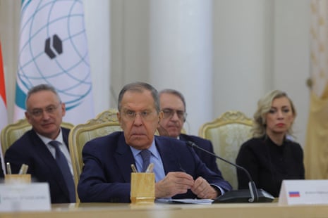 Russian foreign minister Sergei Lavrov hosts a meeting about Gaza with foreign ministers from members of the Arab League and the Organisation of Islamic cooperation in Moscow.