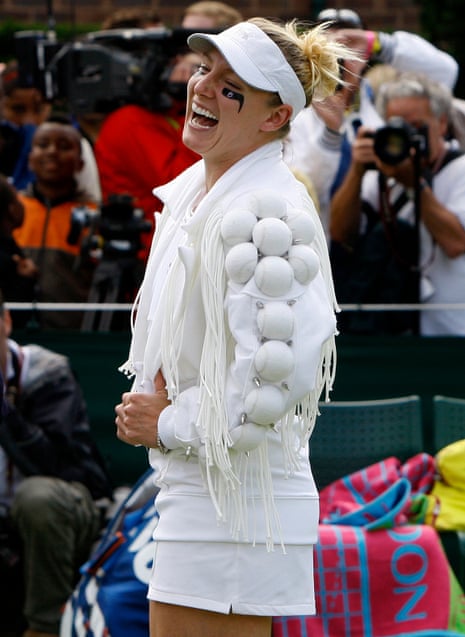 Bethanie Mattek-Sands at Wimbledon in 2011.