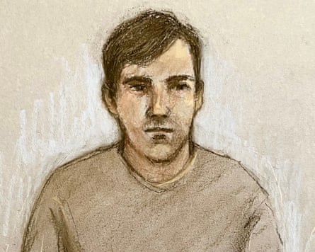 A drawing in pastel of Stanislav Carpiuc