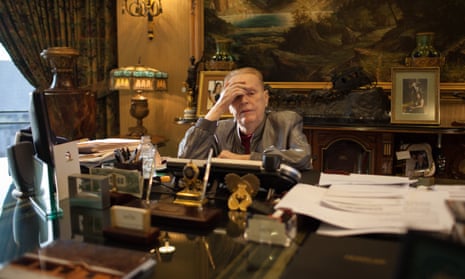 Larry Flynt, American publisher and president of LFP, photographed in his office on 19 October 2017 in Los Angeles.