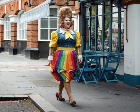 Mama G - aka Robert Pearce for Home News - a piece for Saturday on a panto dame’s bid to find two lesbian grandmothers who inspired her to write a children’s book after a chance encounter years ago.