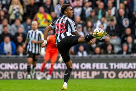 The Newcastle United midfielder impressed in the 5-1 Premier League win against Brentford.