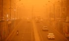 Iraq engulfed by dust storm, leaving dozens hospitalised and flights grounded