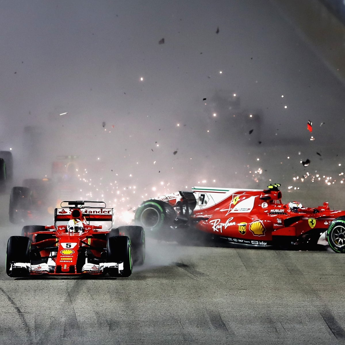 Lewis Hamilton Wins Singapore Grand Prix After Sebastian Vettel Crashes Out Formula One 2017 The Guardian Lewis Hamilton Wins Singapore Grand Prix After Sebastian Vettel Crashes Out Formula One 2017 The Guardian