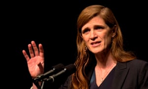 Samantha Power was also foreign policy and human rights adviser to Obama.