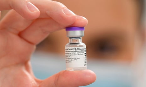 The Pfizer/BioNTech Covid-19 vaccine.