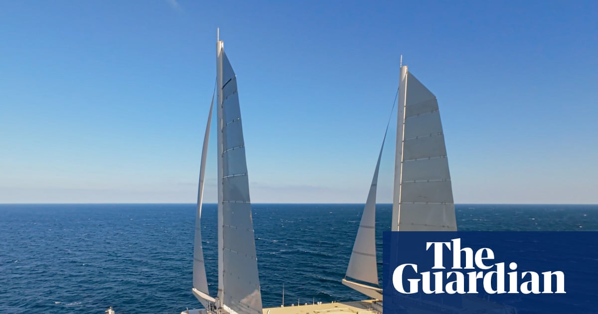 Onboard the world's largest sailing cargo ship: is this the future of travel and transport?