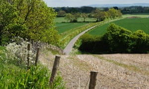 Countryside near the village of Kirby Misperton in North Yorkshire where a planning application by Third Energy to frack was recently approved