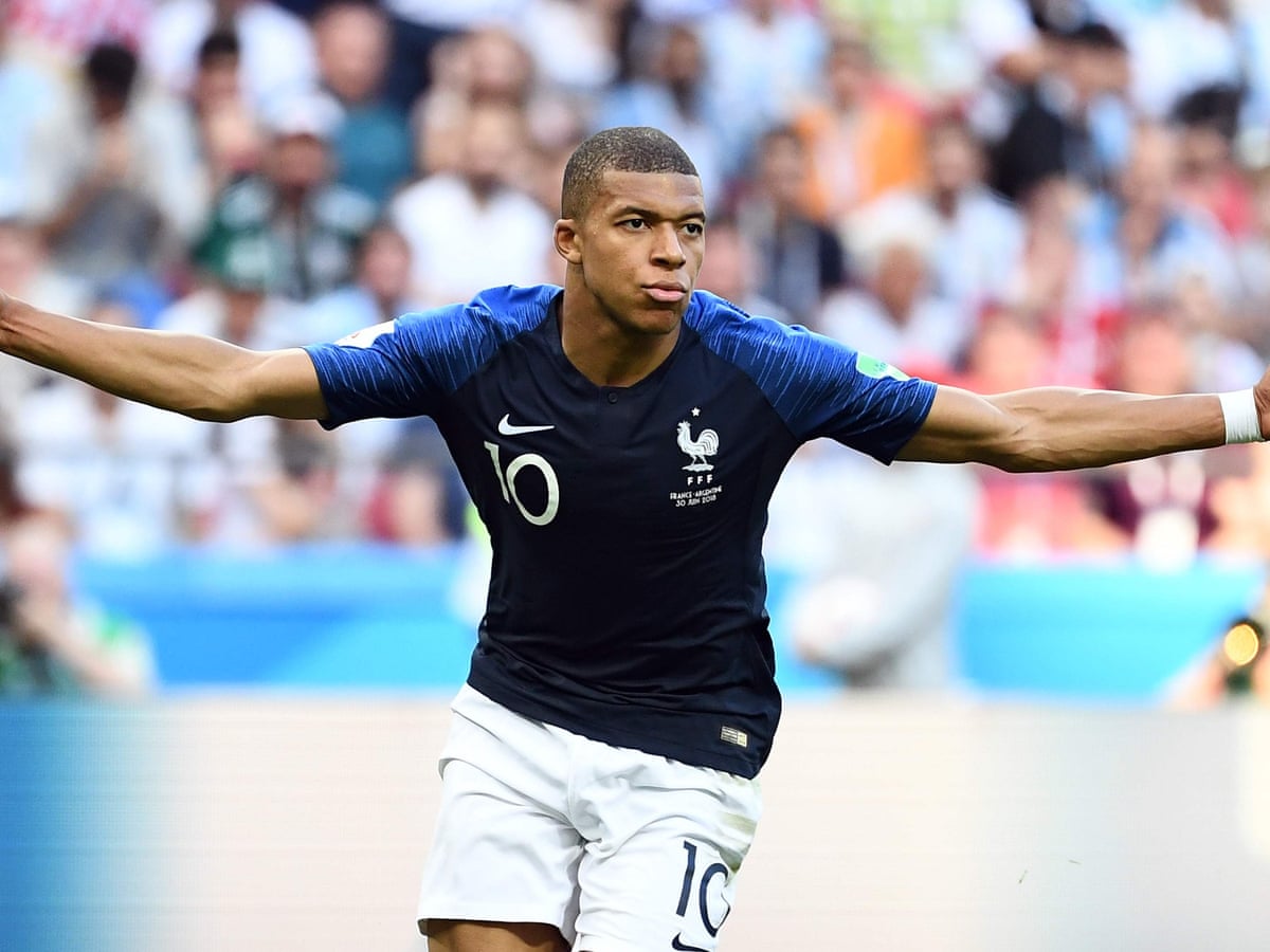 Without Asking Permission Kylian Mbappe Has Burst Into Footballing History World Cup 18 The Guardian Without Asking Permission Kylian Mbappe Has Burst Into Footballing History World Cup 18 The Guardian