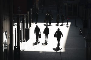 Black and white shot of street