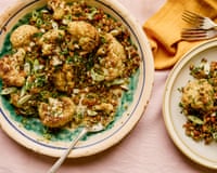 Georgie Hayden's cauliflower, lentils and chorizo.