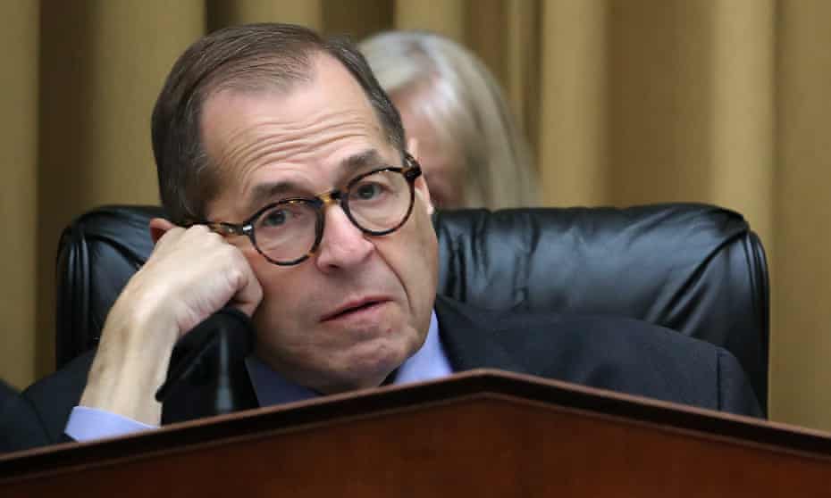 Nadler wrote earlier this week: ‘At base, the president has a choice to make: he can take this opportunity to be represented in the impeachment hearings, or he can stop complaining about the process.’