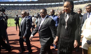 Wife of Zimbabwe vice-president accused of trying to kill him