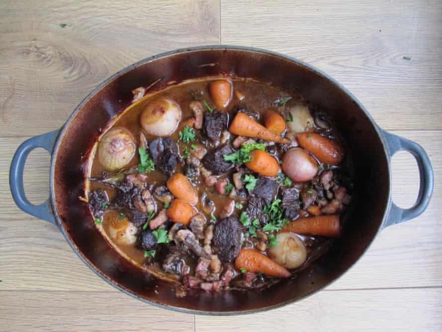Harry Eastwood's beef bourguignon.