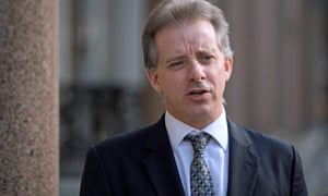 The former MI6 agent Christopher Steele in London.
