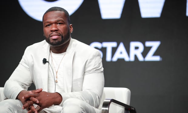 Curtis ‘50 Cent’ Jackson of Power speaks onstage during the Starz segment of the Summer 2019 Television Critics Association press tour on Friday.
