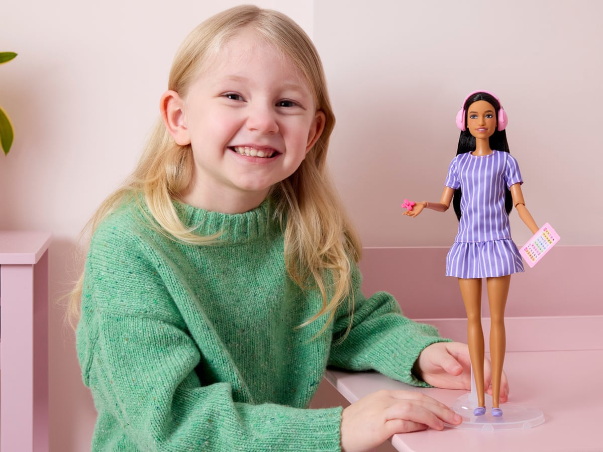 Mattel launches its first autistic Barbie | Autism | The Guardian Mattel launches its first autistic Barbie | Autism | The Guardian