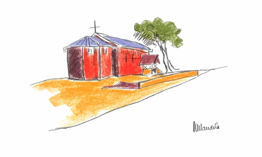 Robben Island Church by Nelson Mandela.