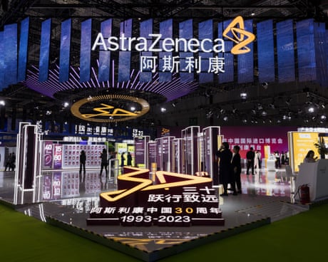 AstraZeneca to invest £11bn in China after rowing back on UK expansion