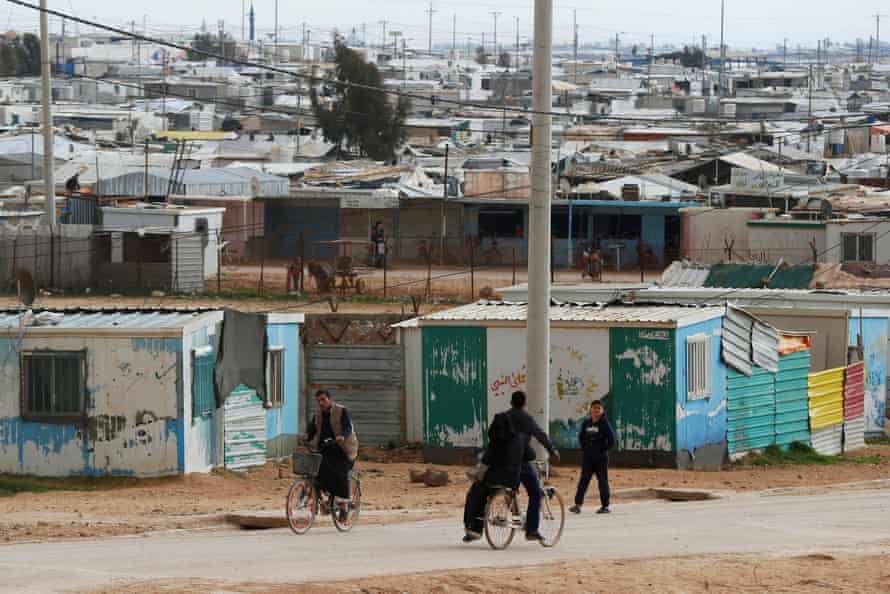 A view of the Zaatari refugee camp in February 2020.