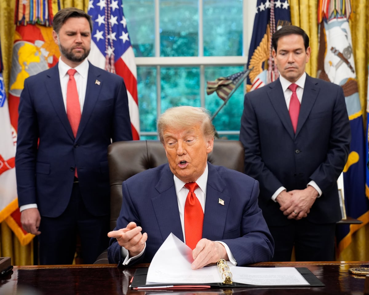 President JD Vance or Marco Rubio? We're seeing the first signs of the battle over Trump's succession | Simon Tisdall | The Guardian