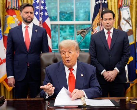 President JD Vance or Marco Rubio? We're seeing the first signs of the battle over Trump's succession | Simon Tisdall | The Guardian
