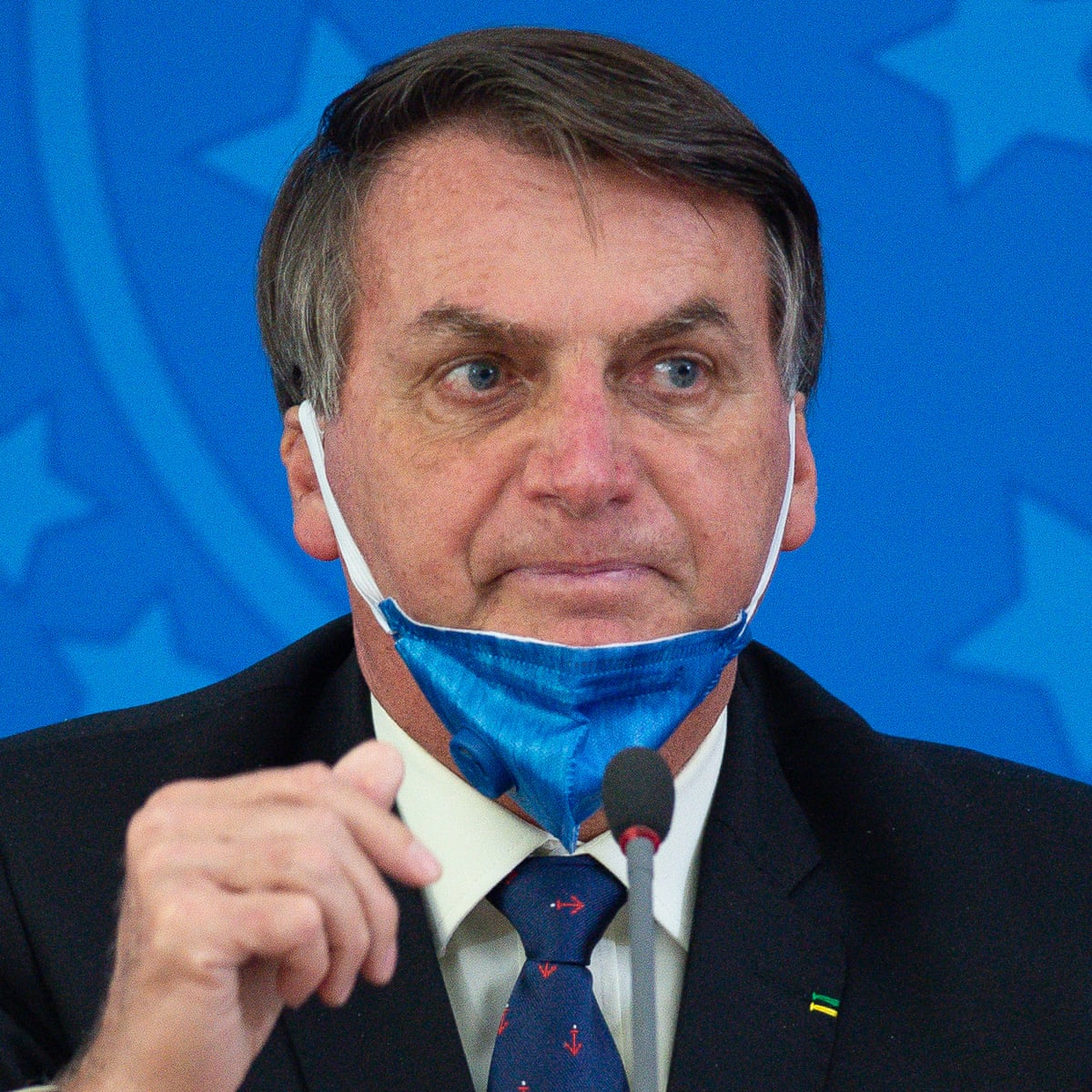 Brazil S Jair Bolsonaro Says Coronavirus Crisis Is A Media Trick World News The Guardian
