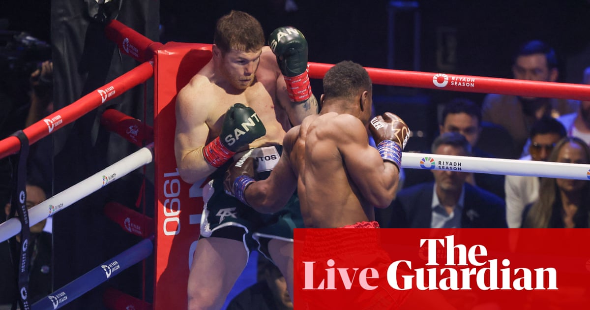Canelo Álvarez v Christian Mbilli: WBC super-middleweight championship – live buildup