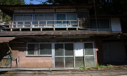 An abandoned house in Miyoshi, Japan, where empty buildings are now common because of declining population levels.