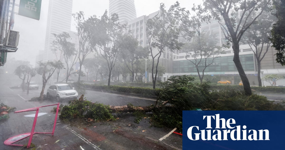 Typhoon Krathon Makes Landfall in Taiwan, Four Dead